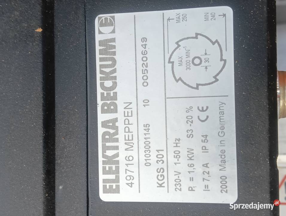 Piła ukośna Elektra Bacum pomorskie