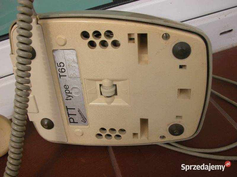 stary telefon PTT T65 Gorzów Wielkopolski