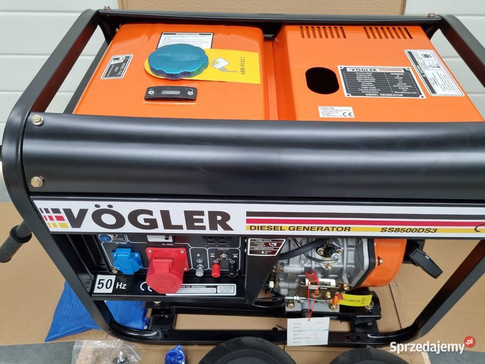 Agregat prądotwórczy 55kW VGLER generator prądu Jasło
