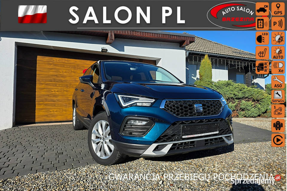 Seat Ateca serwis ASO DSG Full Led automatyczna Rydułtowy sprzedam