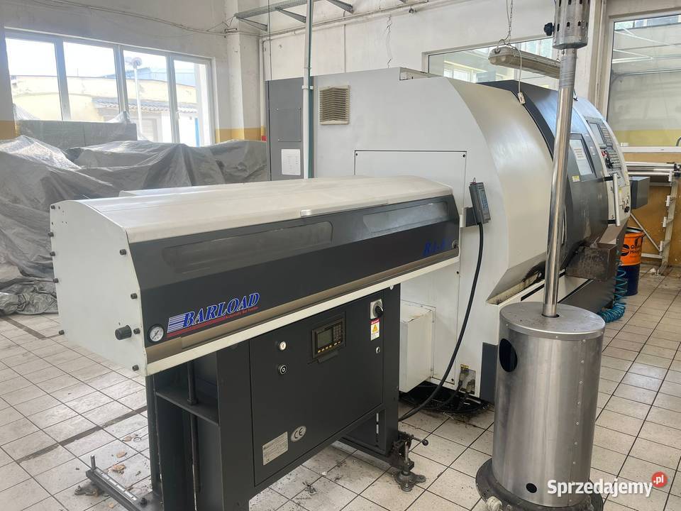 tokarka CNC z automatycznym podajnikiem pręta Produkcja