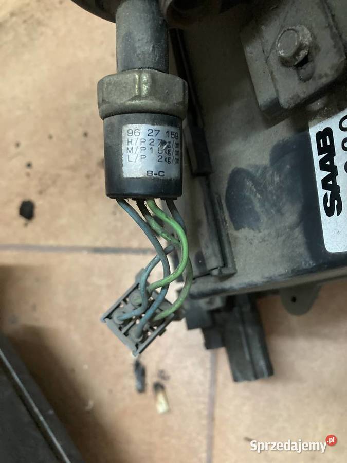 saab 9000 CZUJNIK CIŚNIENIA KLIMATYZACJI 9627159 Pozostałe Rakoniewice