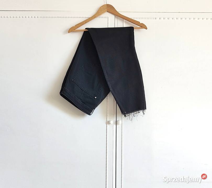 Spodnie jeansy HM 36 czarne dżinsy 3XL skinny zachodniopomorskie Szczecin