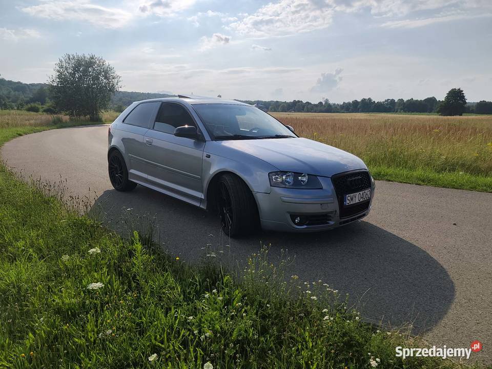 Audi A3 8P Sline 20TDI szyber alkantara koła szyberdach śląskie Rudnik Wielki