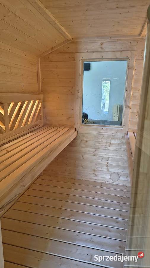 CAŁOROCZNA SAUNA OGRODOWA W STYLU PODHALAŃSKIM Zakopane
