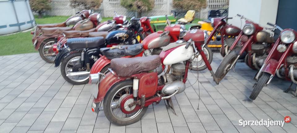10x Jawa różne modele 125150175250350 śląskie sprzedam