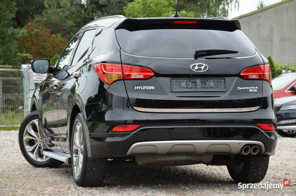 Hyundai Santa Fe Czarne 22CRDI 197 Serwis Kutno