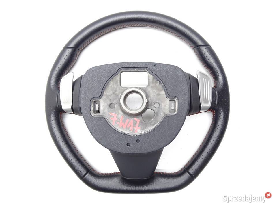 KIEROWNICA SKÓRA ŚCIĘTA ŁOPATKI SEAT IBIZA IV