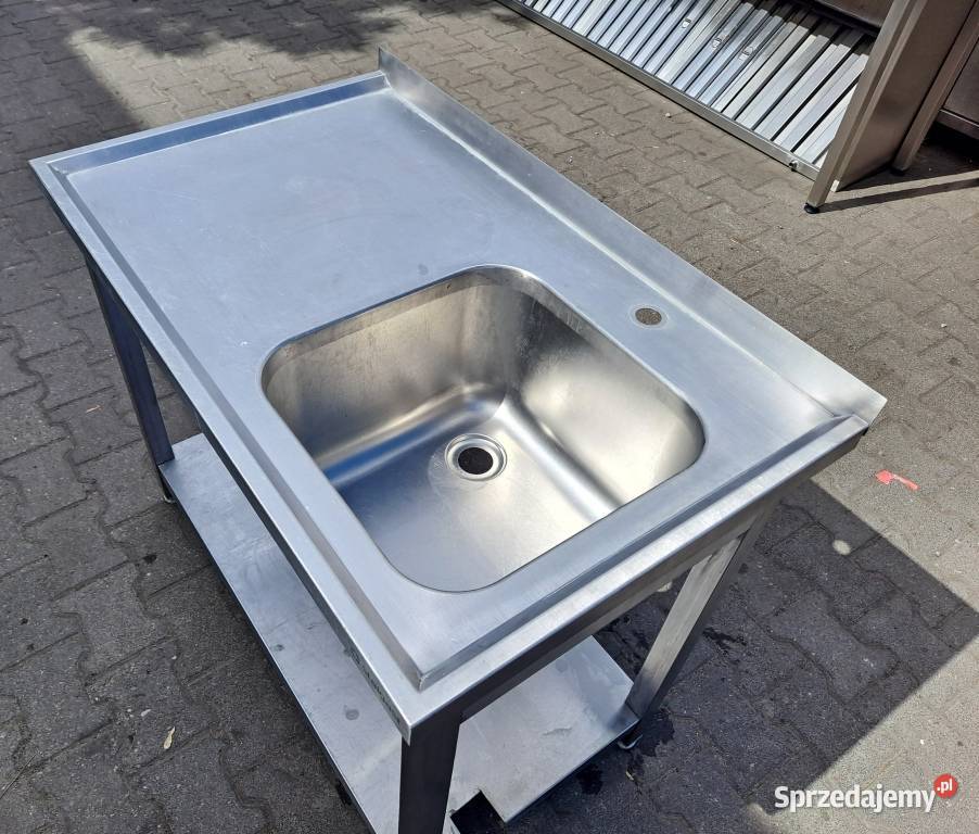 Zlew Basen 1 Komorowy Z Półką STALGAST 1006085 Nowe Skalmierzyce