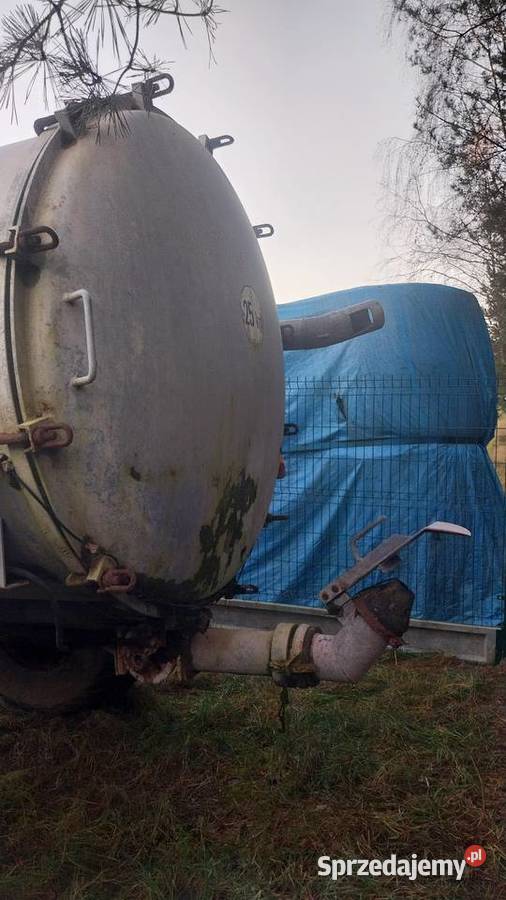 BECZKOWÓZ 6000L beczka asenizacyjna MARCHNER Przymiłowice-Podgrabie