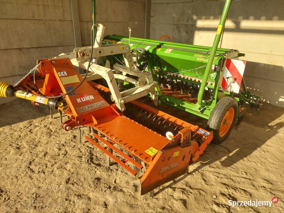 Agregat uprawowo siewny KUHN HRB AMAZONE D9 Amazone wielkopolskie Rusko