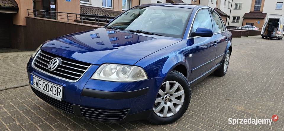 VW Passat Fl 2002r 19 TDI stan techniczny gniazdo USB Elbląg