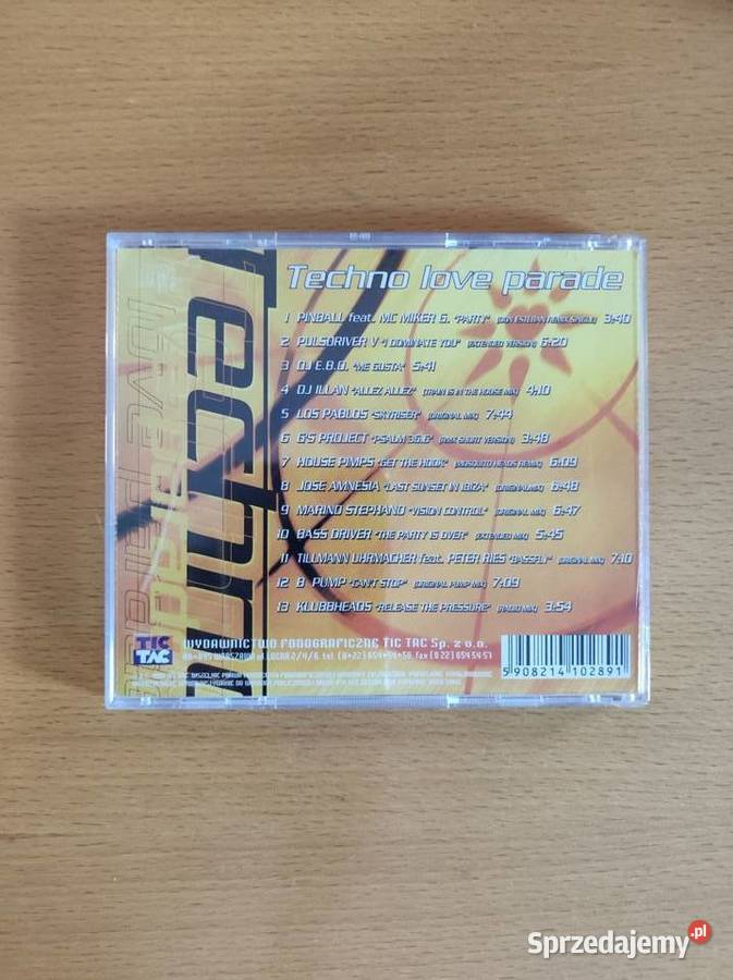 Various Techno Love Parade unikat kolekcjonerski Kielce sprzedam