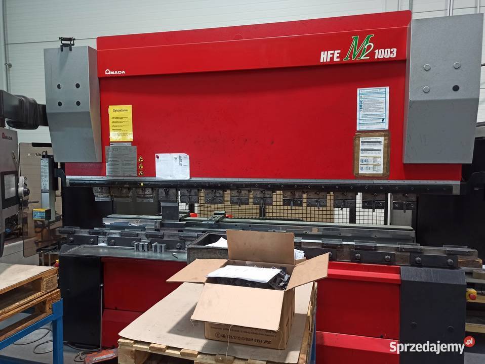 Sprzedam prasę krawędziową Amada HFE 100 3 M2 8 sprzedam