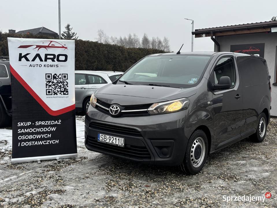 Toyota Proace 2017 GWARANCJA VAT 23 podgrzewane lusterka boczne Paniówki sprzedam