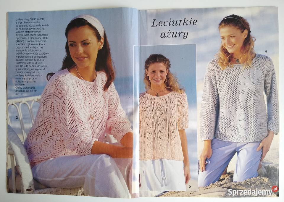 Modne Dzianiny Sandra 782000 Rok wydania 2000 Gdańsk