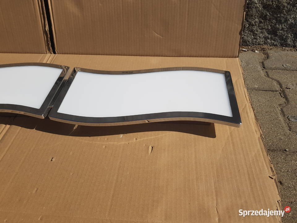 Lampa sufitowa plafon kinkiet ścienny FALA CHROM Warszawa