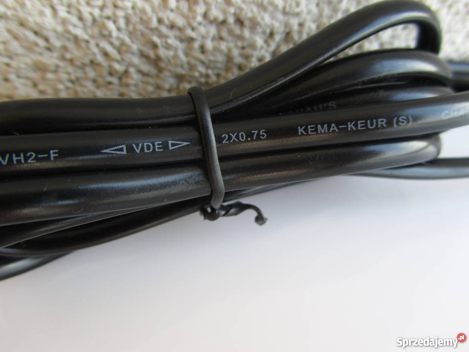 Kabel przewód elektryczny 2 x 075mm2 długość 17 warmińsko-mazurskie Olecko