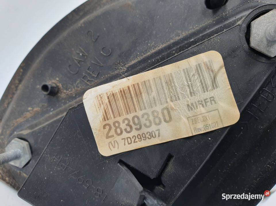 LUSTERKO PRAWE JEEP COMPASS 5 PIN EU