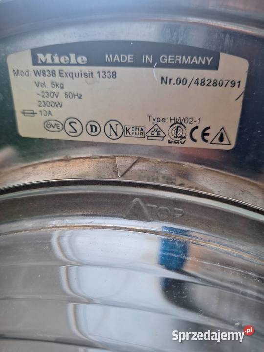 Pralka Miele 5 używana wolnostojące Karpacz