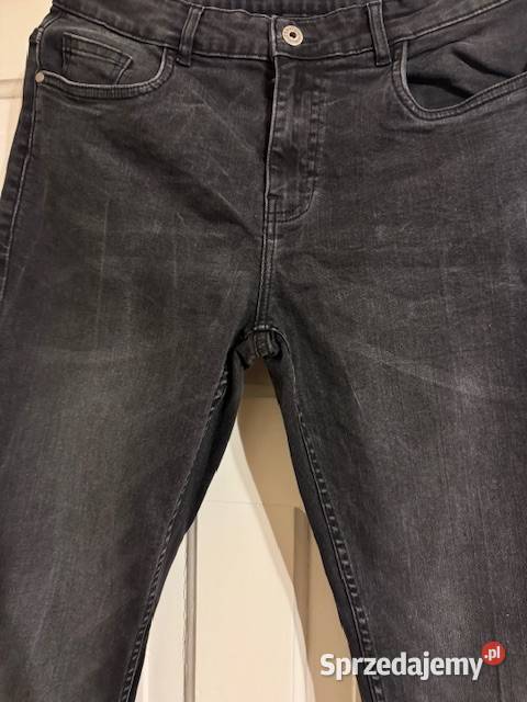 Jeansy męskie SM czarne Carry bawełna ze Częstochowa