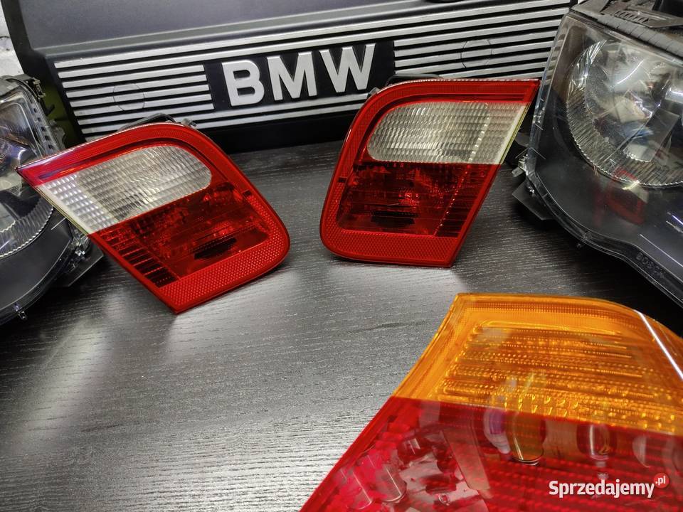 Bmw e46 sedan lampy w klapę bagażnika ORYGINAŁ łódzkie Aleksandrów Łódzki