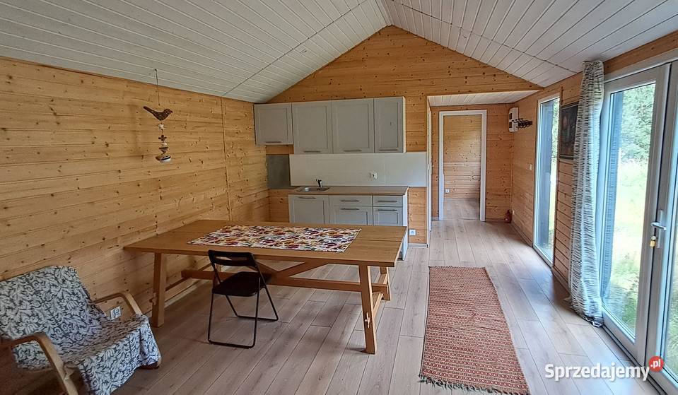 Piękny nowoczesny domek letniskowy 45 m Gotowy Michalin sprzedam