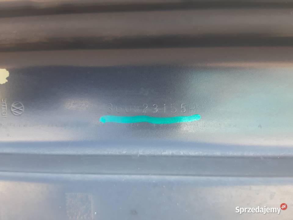 VW PASSAT B8 MASKA POKRYWA SILNIKA 3G0823155B Części samochodowe lubuskie Trzciel