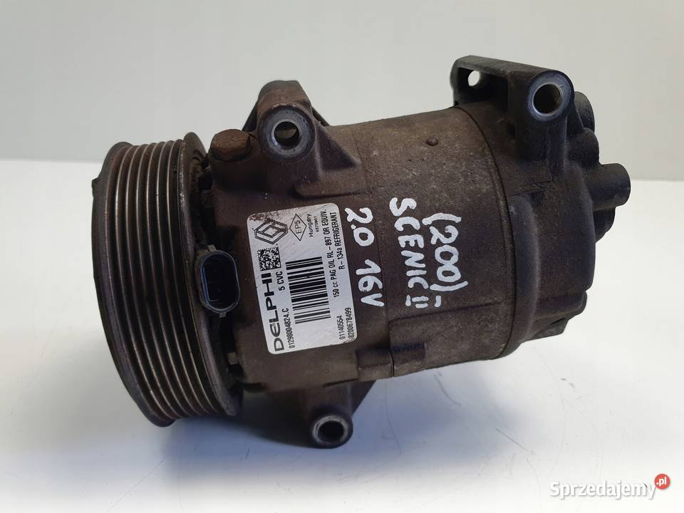 SPRĘŻARKA KLIMATYZACJI Renault Scenic II 20 16V Kompresory klimatyzacji Rudka