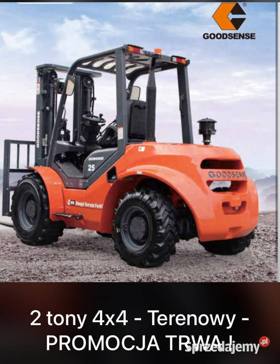 Elektryczny 16 tony Nowy czołowy wózek widłowy regulowane widły Wózki widłowe Elbląg