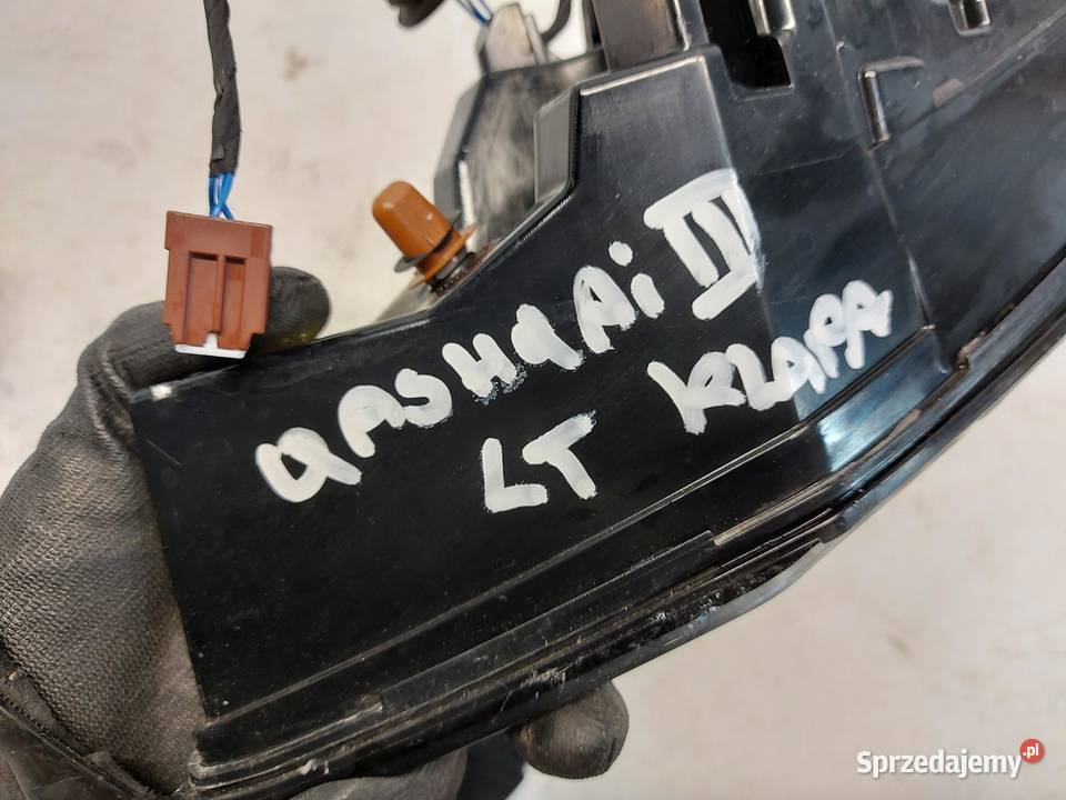 Nissan Qashqai III J12 LIFT Lampa LED klapy Lampy tylne Motoryzacja