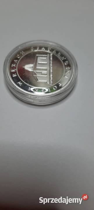 Srebrny medal Odzyskanie niepodległości 1918 k16 Warszawa