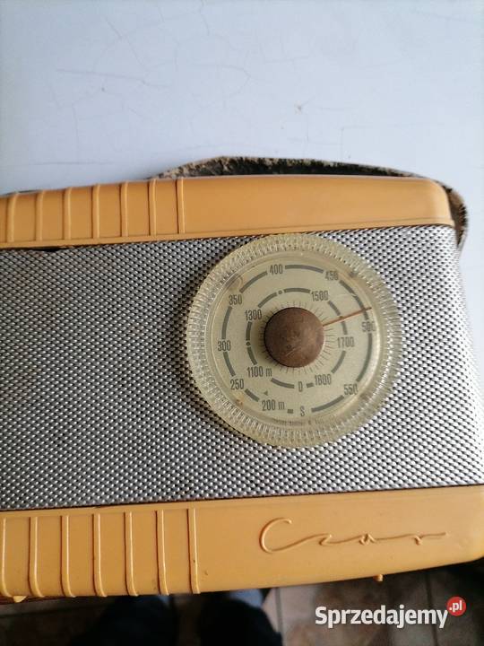 Radio z 1960 roku CZAR Sieradz