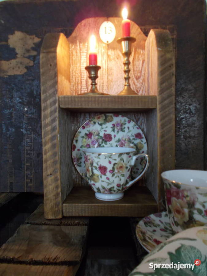 Klimatyczna Półka Stare Drewno Stary Szyldzik Szczecin