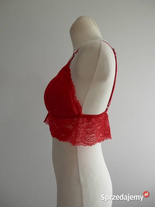 Biustonosz Braletka Trójkątne Miseczki Łomża