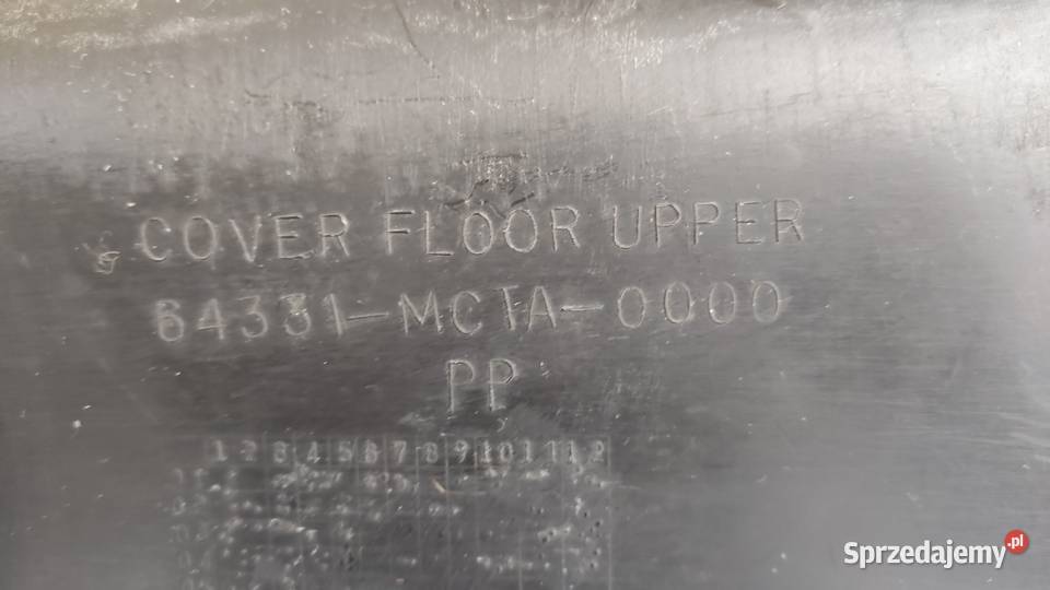 Tunel kokpit podest Honda FJS 400 FJS 600 FSC Księżyno