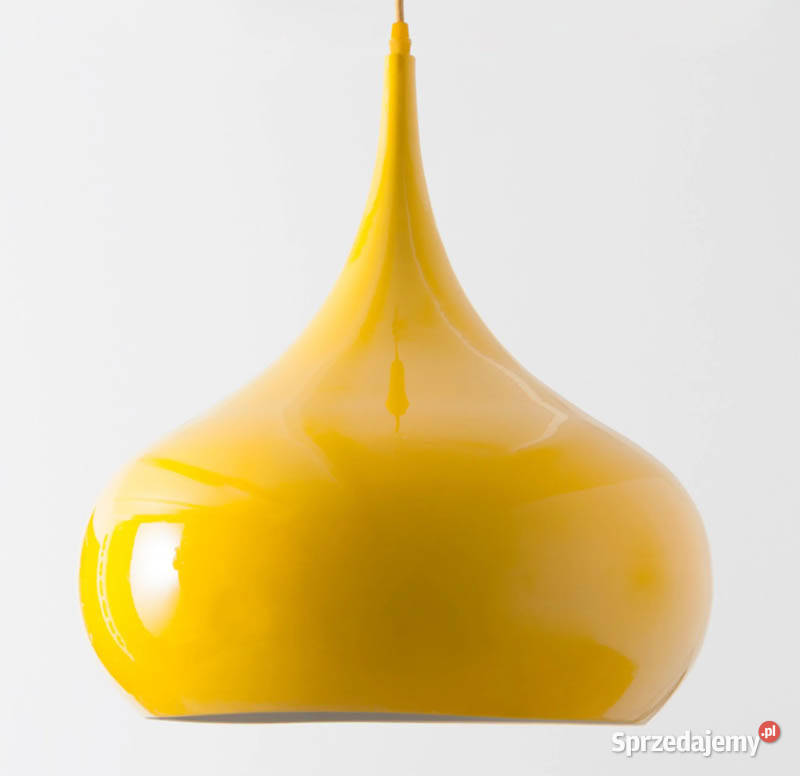 Lampa Metal Pendant Lamp in Yellow Kielce sprzedam