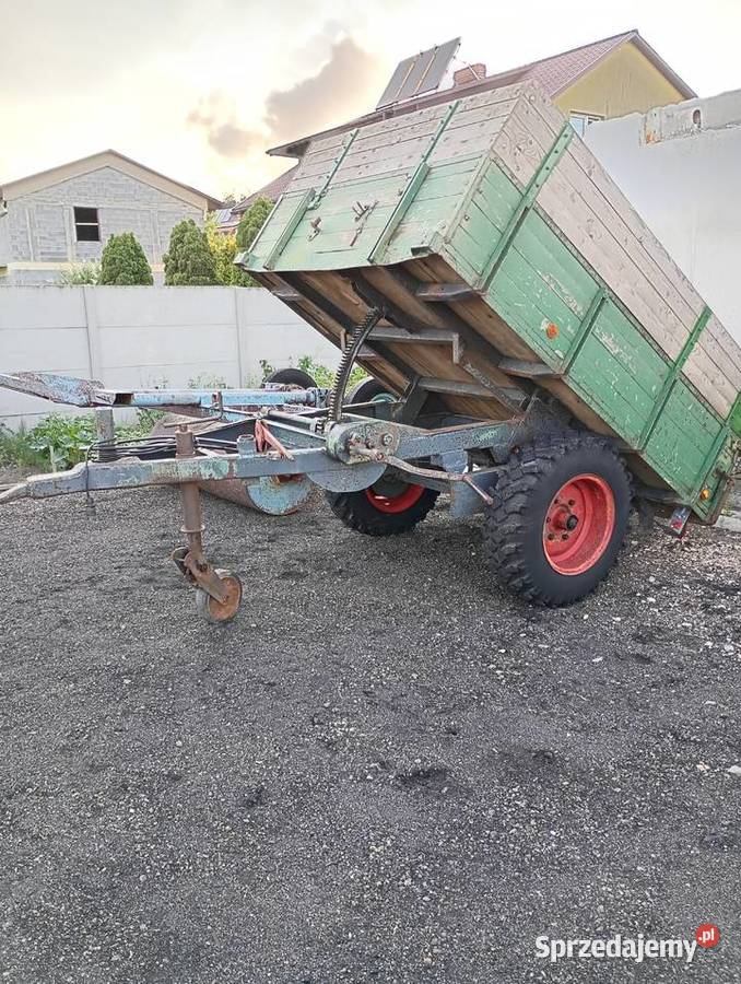 Przyczepa jednoosiowa wywrotka Sędziszów sprzedam