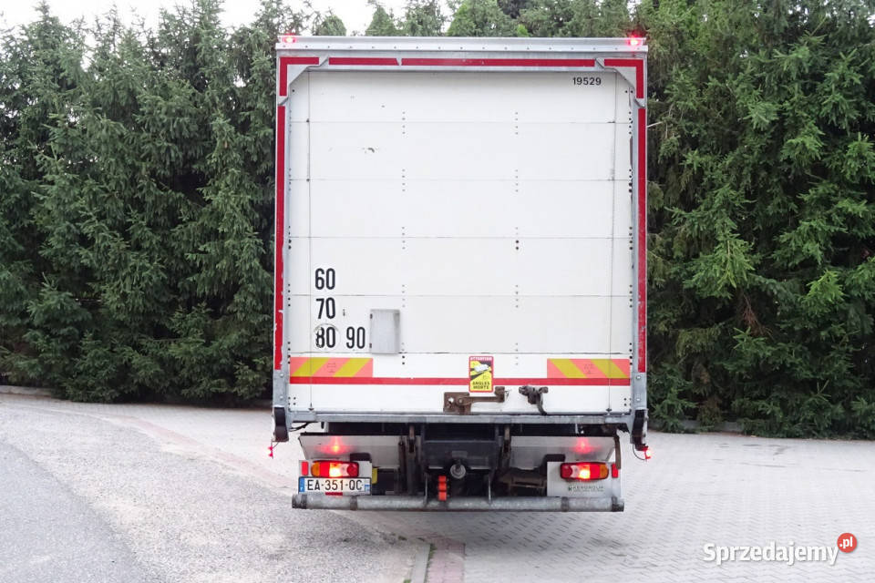 DAF LF 220 Euro 6 kontener 18p winda sprowadzony tempomat mazowieckie Góra Kalwaria