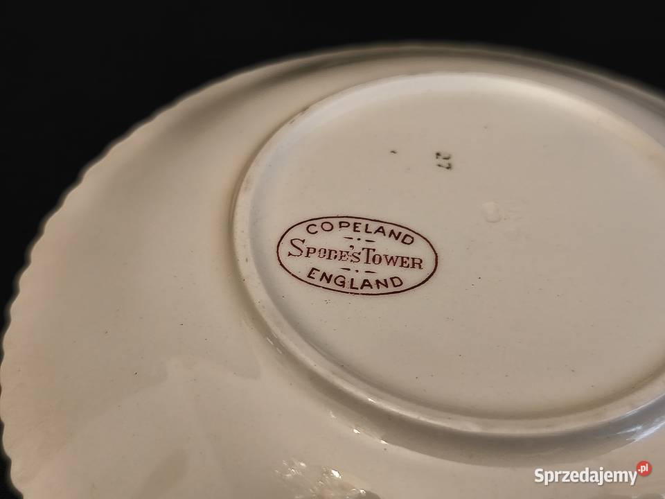 Talerz podstawka angielski Copeland Spodes Tower Chełm