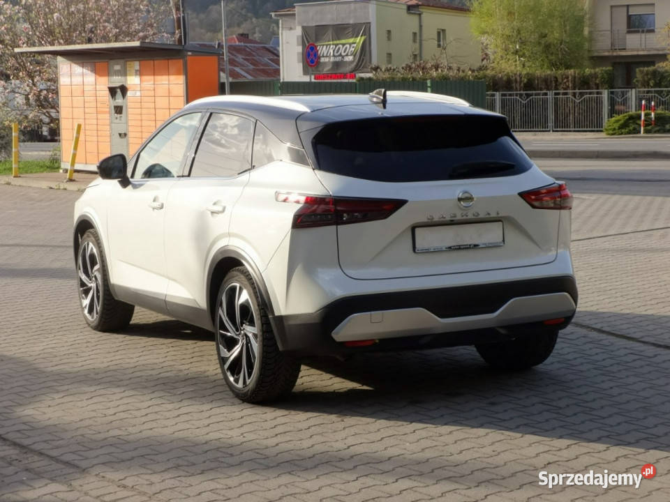 Nissan Qashqai Tekna Navi Panorama Full III 2021 relingi dachowe Qashqai Nowy Sącz sprzedam