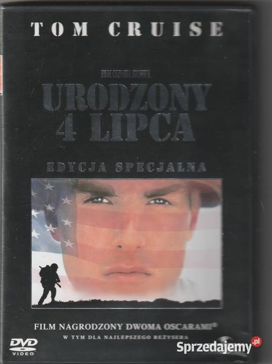 Urodzony 4 Lipca Tom Cruise DVD Pruszków