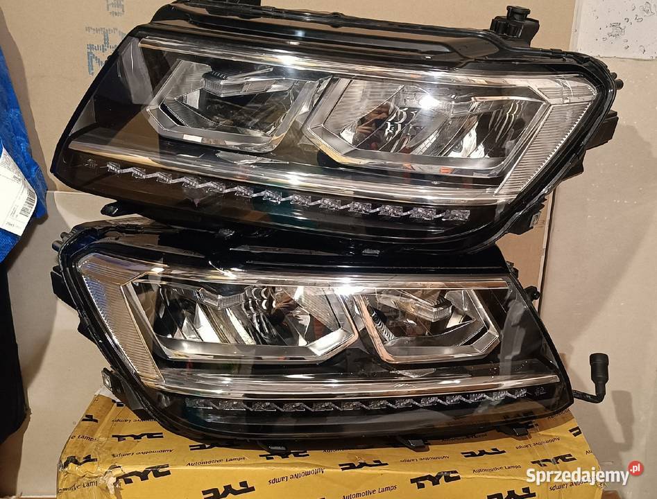 Lampy Przednie Komplet Vw Tiguan Ii Led Gliwice Sprzedajemy Pl