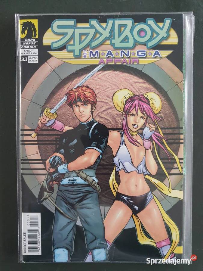 Spy Boy The Manga Affair 3 komiksy Dark Horse pomorskie Gdynia