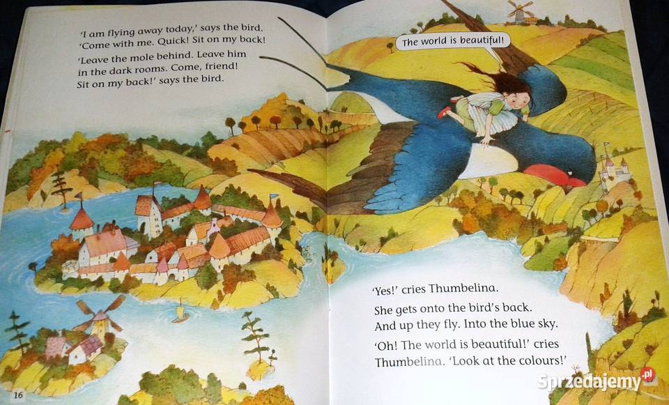 Thumbelina Classic tales Level 2 Sue Arengo miękka