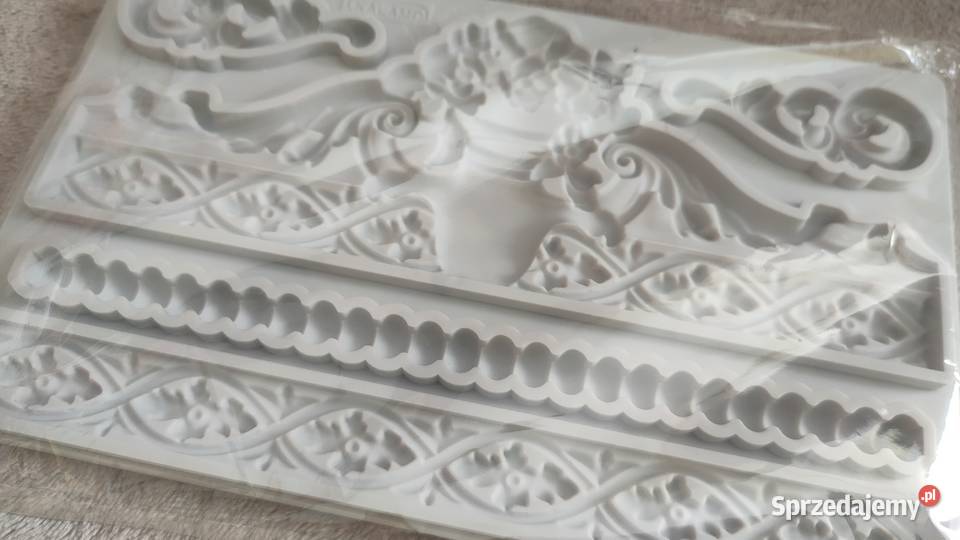 Forma silikonowa duża ozdobna kafelki do kafelek śląskie Tarnowskie Góry