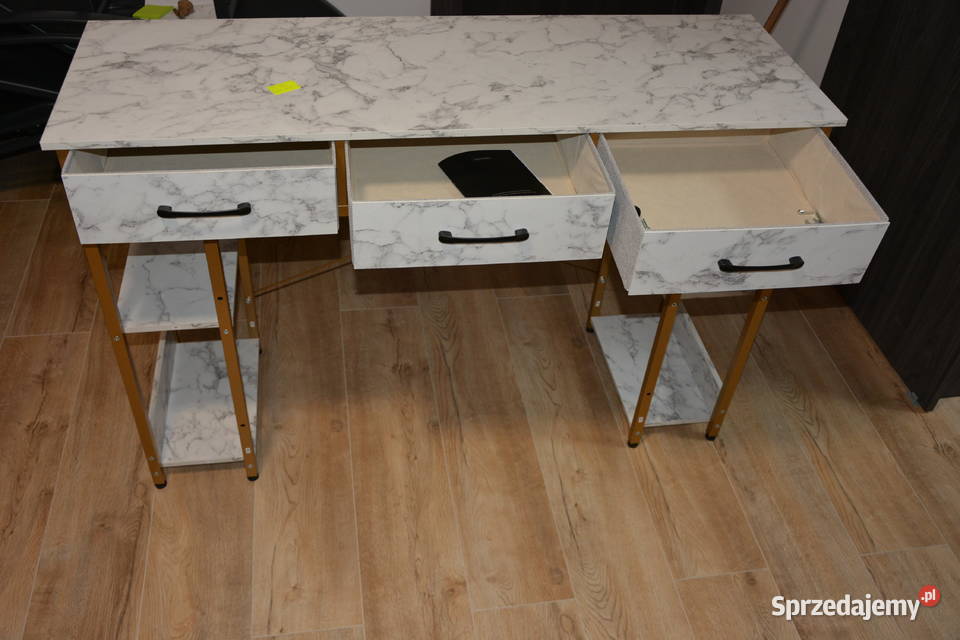 Biurko proste szuflady półki Jaworzno