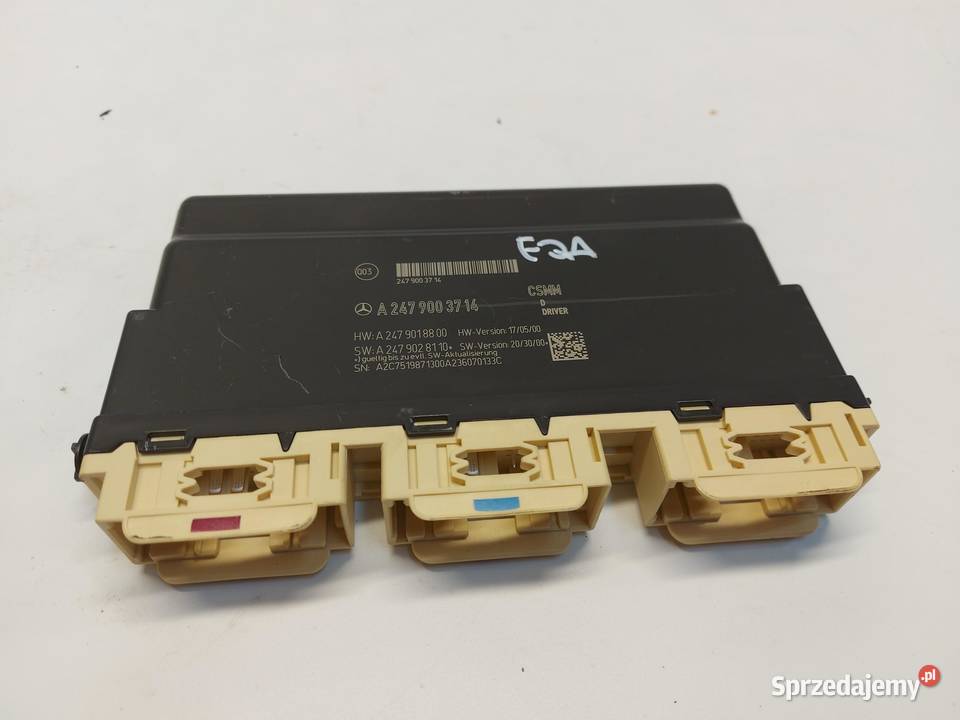 Mercedes EQA 250 W243 MODUŁ STEROWNIK