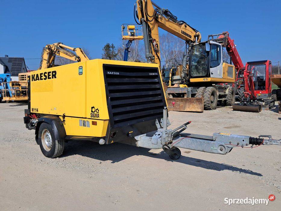 Kompresor Śrubowy KAESER M 114 10 Bar 15r M 100 Sułów