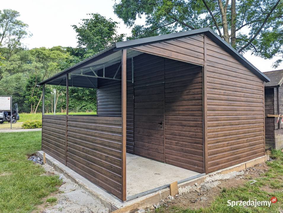 garaż blaszany 3x5 6x6 9x6 10x6 hala wiata Bielsko-Biała